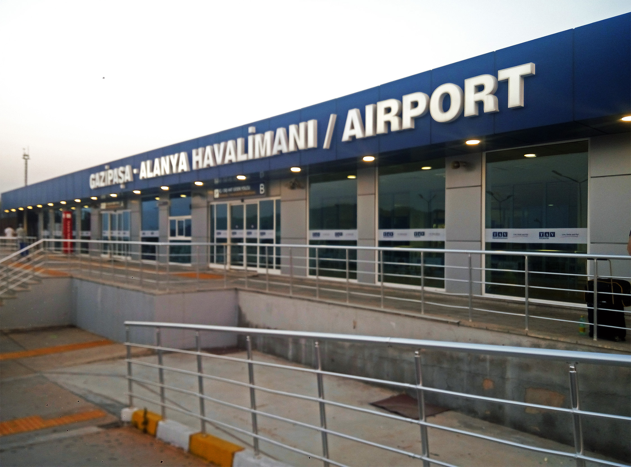 Flughafen Gazipasa (GZP).
