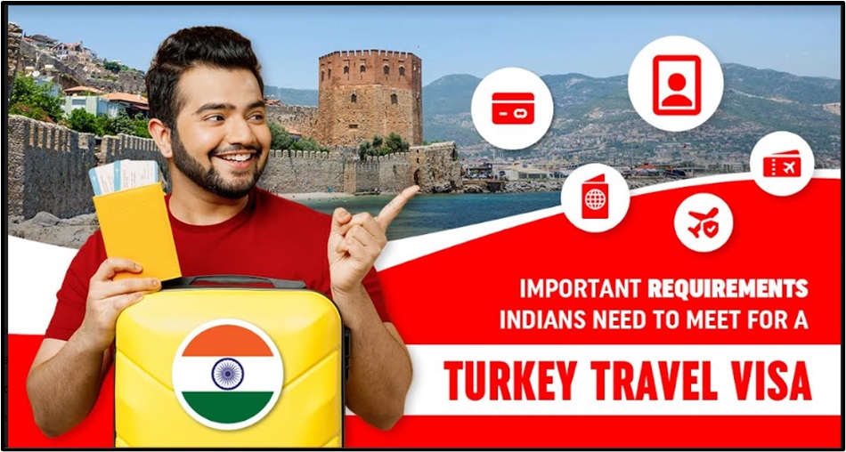 Requisitos de visa de Turquía para indios